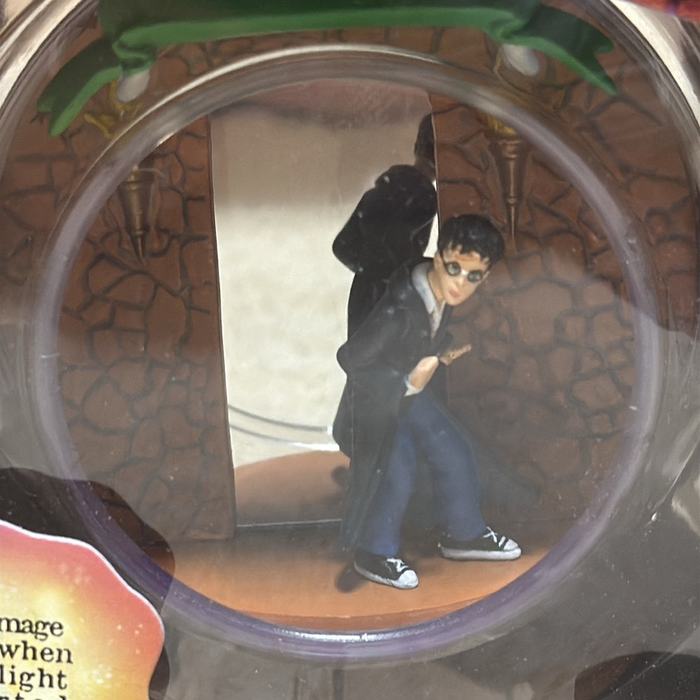 Enesco Ornament Harry Potter Deluxe Hanging Mirror Vintage 2000 Rare New In Box - Picture 4 of 8